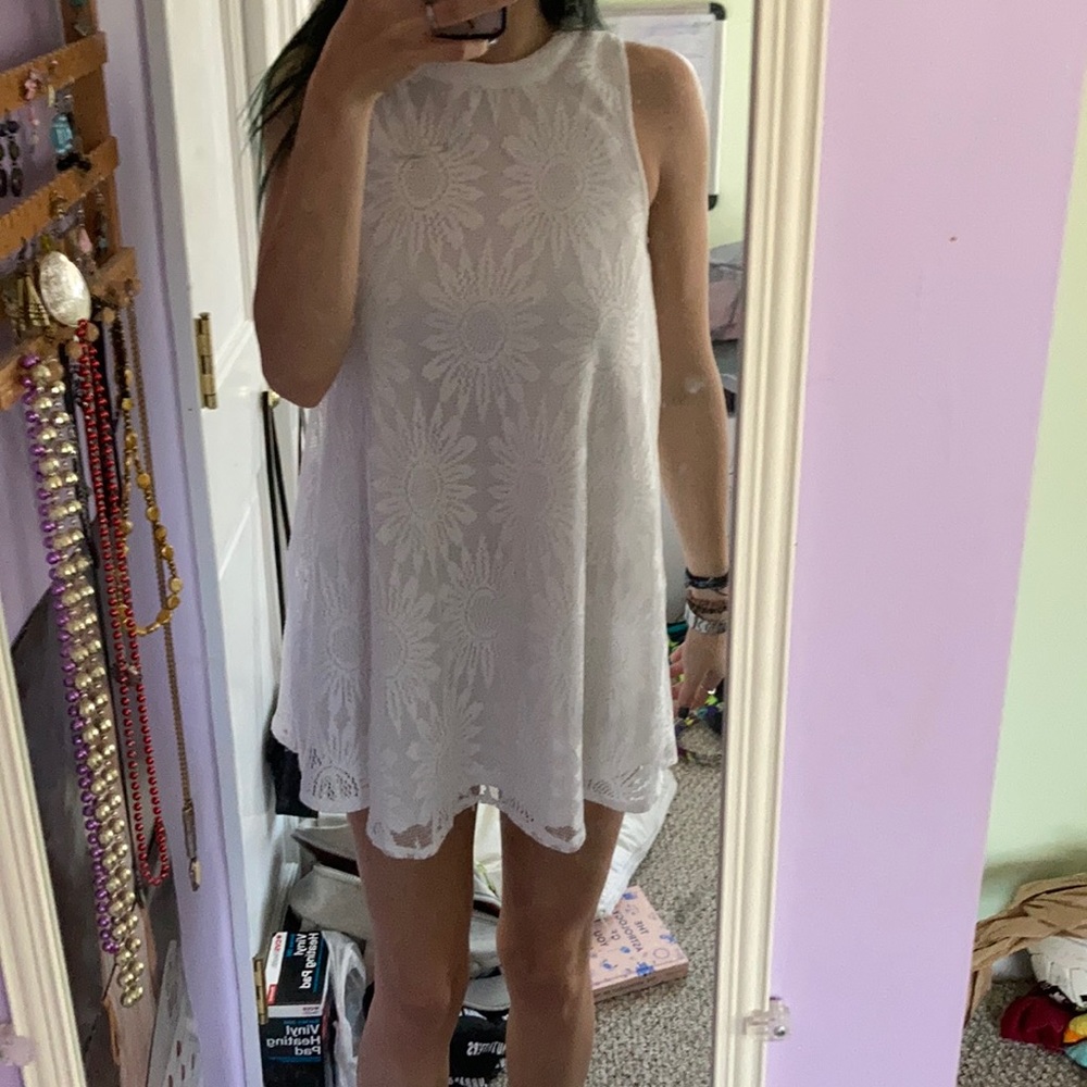 Forever 21 White Lace Dress